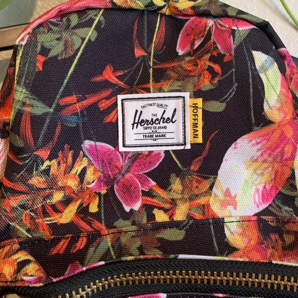 NWOT HERSCHEL X Hoffman Nova Mini Backpack Floral print bag - Picture 4 of 16